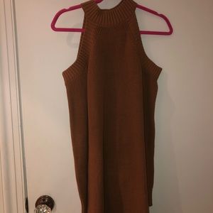Abercrombie Open Shoulder Sweater Dress